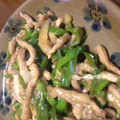 amikky's cooksnap of when they made 青椒肉絲（豚肉とピーマンの細切り炒め）.