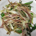 剣のしろくま's cooksnap of when they made えのきとみょうがでおいシソ～ε=(´ο`.