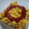 リナリコ's cooksnap of when they made ベーコンエッグチーズマフィン♪.