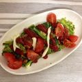 ayakukka's cooksnap of when they made 小松菜のイタリアンお好み焼き.
