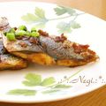 矢切のねぎちゃん's cooksnap of when they made ⁑さんま⁑香味焼き.