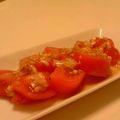 me.me's cooksnap of when they made シンプル❀トマトの✿長ネギソースがけ❀.