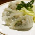 nananono's cooksnap of when they made 百合根でモチップリッ♪ 海老蒸し餃子.