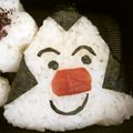 zuboramom's cooksnap of when they made おむすびまん♡キャラ弁.