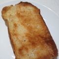 ゆみらんたん's cooksnap of when they made ココナッツバターシュガートースト.