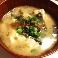 ぢんぴよ's cooksnap of when they made 【男の料理】のり豆腐の味噌汁.