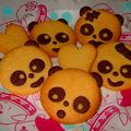 シフォン★'s cooksnap of when they made ○●パンダクッキー（*✪ฺܫ✪*ฺ）○●.