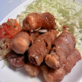ゆまめちゃん's cooksnap of when they made 豚肉の豆腐巻き☆しょうが焼き.