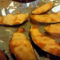 万華月's cooksnap of when they made ナスの味噌チーズ焼き.