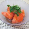 yamita's cooksnap of when they made トマトと大葉のさっぱりポン酢.