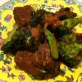 みぃじょ's cooksnap of when they made 牛肉＆ブロッコリーのオイスターソース炒め.