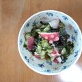 ジルベール♪'s cooksnap of when they made タコとキュウリ＆ワカメの酢の物.