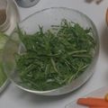 ビール大好き！'s cooksnap of when they made 和えるだけ！さっぱり水菜サラダ.
