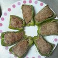せいは♪'s cooksnap of when they made ふわふわピーマンの肉詰め.