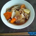 ｍａｙｕ's cooksnap of when they made こんにゃくが美味しい!!　肉じゃが.