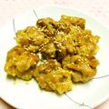 シャンプーハット's cooksnap of when they made 豚コマ唐揚げ♥甘辛カレー味♥.