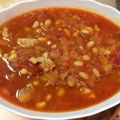 emifumi's cooksnap of when they made 大豆とトマト、鶏肉の煮込み.