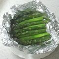 サーフブレイド's cooksnap of when they made アスパラのホイル焼き.