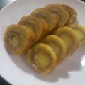 まいちゃちゃん's cooksnap of when they made ボウル1つと卵焼きでハニーバームクーヘン.