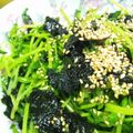 masu1004's cooksnap of when they made 豆苗とのりナムル.