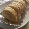 Sato99ing's cooksnap of when they made ﾓｯﾁﾘ&ｼｯﾄﾘなﾛｰﾙｹｰｷ.
