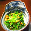 Mawaru7's cooksnap of when they made 春菊のごま和え.