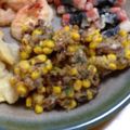 nikoniko mama's cooksnap of when they made イカとコーンのふわふわメレンゲかき揚げ.