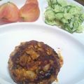 南っち's cooksnap of when they made ◎味噌だれ♪鶏ひき肉の和風ハンバーグ.