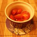 れなぼうず's cooksnap of when they made 甘酸っぱ〜い＊トマトにいちごシロップ♪.
