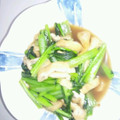 アロハすぬー's cooksnap of when they made 小松菜と生揚げのサッと煮.