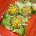 ちえとみう's cooksnap of when they made ルクエdeシューマイ風味の肉団子♪.