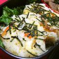 キャシーキャサリン's cooksnap of when they made すし太郎✿炒り卵入りのおにぎり.