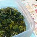 おにぎりママ's cooksnap of when they made わさびの葉っぱの醤油漬け.