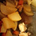 tomoheart。's cooksnap of when they made 鶏もも肉と大根の炊いたん.