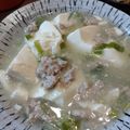ばたみそーぱん☆'s cooksnap of when they made ☆白麻婆豆腐☆（塩麻婆豆腐）.