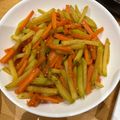 ママメイン！時々子供's cooksnap of when they made じゃがいもにんじん炒めるだけ☆お弁当にも.