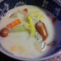 水色よっしー's cooksnap of when they made 簡単☆ゴロゴロ野菜のミルクスープ煮.