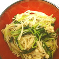 あずりんこん's cooksnap of when they made 水菜とえのきの簡単おひたし.