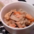 えりか*'s cooksnap of when they made 美味しいよ☆秋鮭で炊き込みご飯♪.