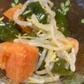 森チョコ's cooksnap of when they made モヤシとトマトのナムル.