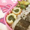 れのっち's cooksnap of when they made お弁当にも！！水菜ちくわde視力検査!?.