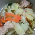 ふうぺこ's cooksnap of when they made ヘルシー！鶏もも肉と野菜の重ね蒸し.