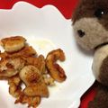 korakko's cooksnap of when they made 超簡単！かりかり鶏皮( ･∈･ ).