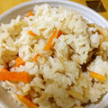sulato's cooksnap of when they made ソフトいか燻製で炊き込みご飯.