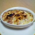 レオスケ's cooksnap of when they made 生クリームで簡単！ベーコンポテトグラタン.