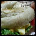 もこしお's cooksnap of when they made バジルチーズのむっちりベーグル♪.