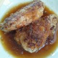 みはみは0104's cooksnap of when they made 塩麹ハンバーグ☆和風おろし新玉ねぎソース.