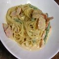 ぺいころ's cooksnap of when they made 豆乳カルボナーラ.