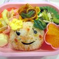 とーみママ's cooksnap of when they made たまごっちの　ふらわっち　キャラ弁にも.