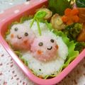 フーミン✩'s cooksnap of when they made 子供が喜ぶお弁当☆さくらんぼ＆りんご.